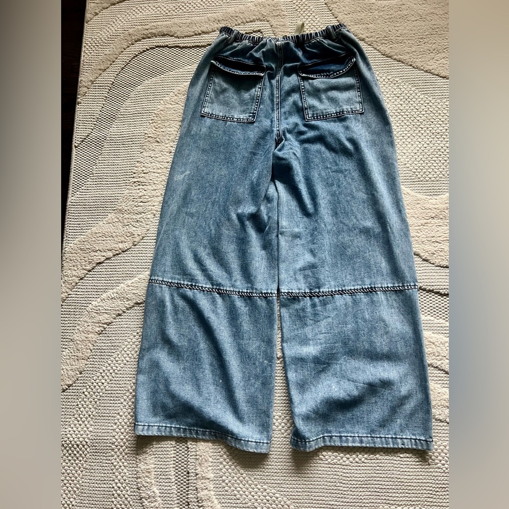 Listicle Wide Leg Drawstring Pants - Picture 6 of 8